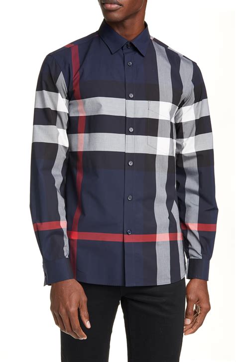 plaid burberry button up|burberry factory outlet online store.